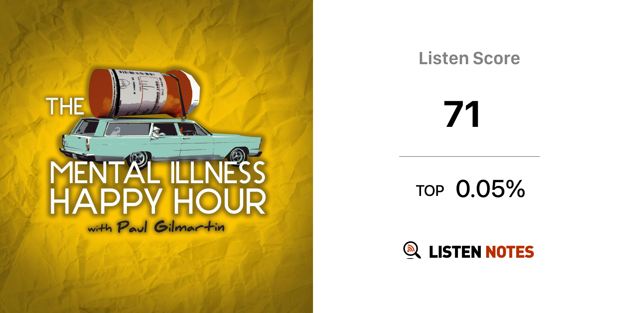 Mental Illness Happy Hour (podcast) - Paul Gilmartin | Listen Notes