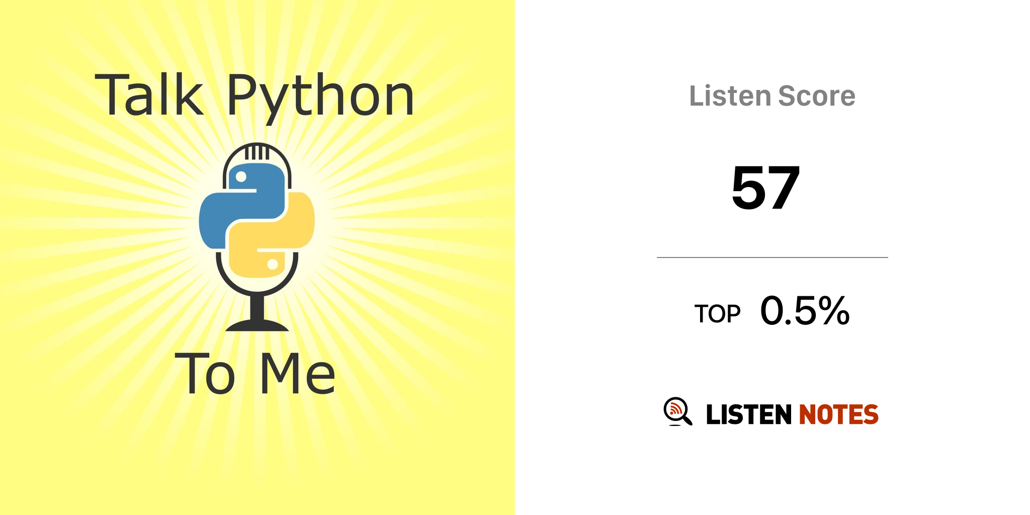 Talk Python To Me (podcast) - Michael Kennedy (@mkennedy) | Listen Notes