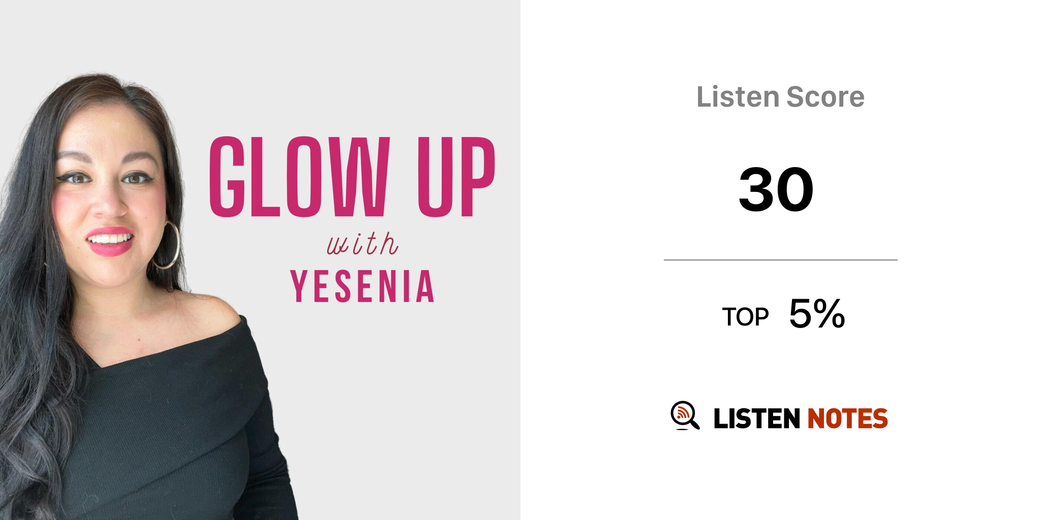 Glow Up with Yesenia (podcast) - Yesenia Vargas | Listen Notes