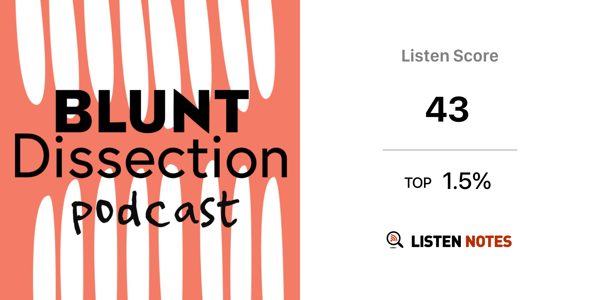 Blunt Dissection (podcast) Blunt Dissection Listen Notes