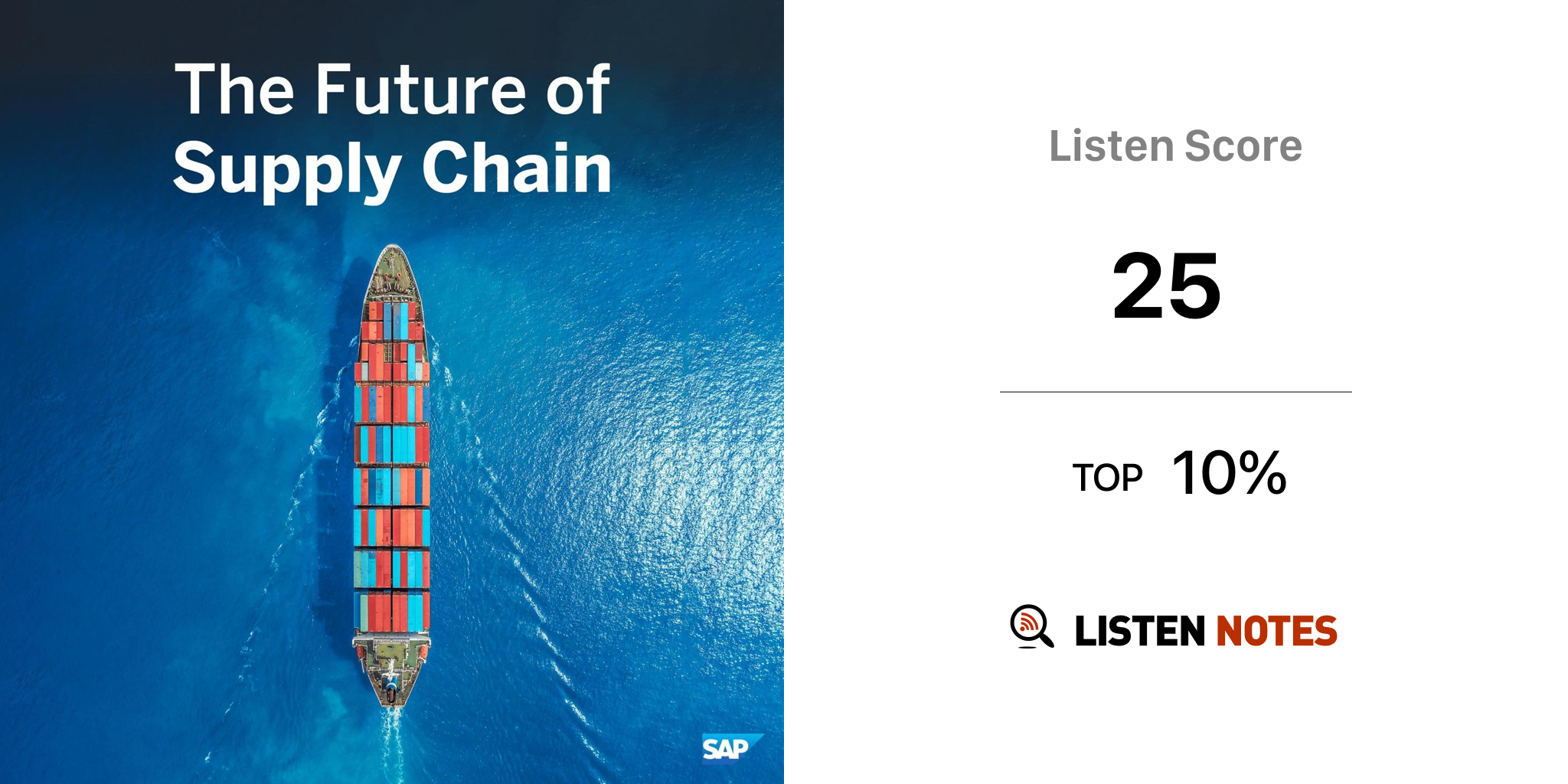 The Future of Supply Chain (podcast) - SAP SE | Listen Notes