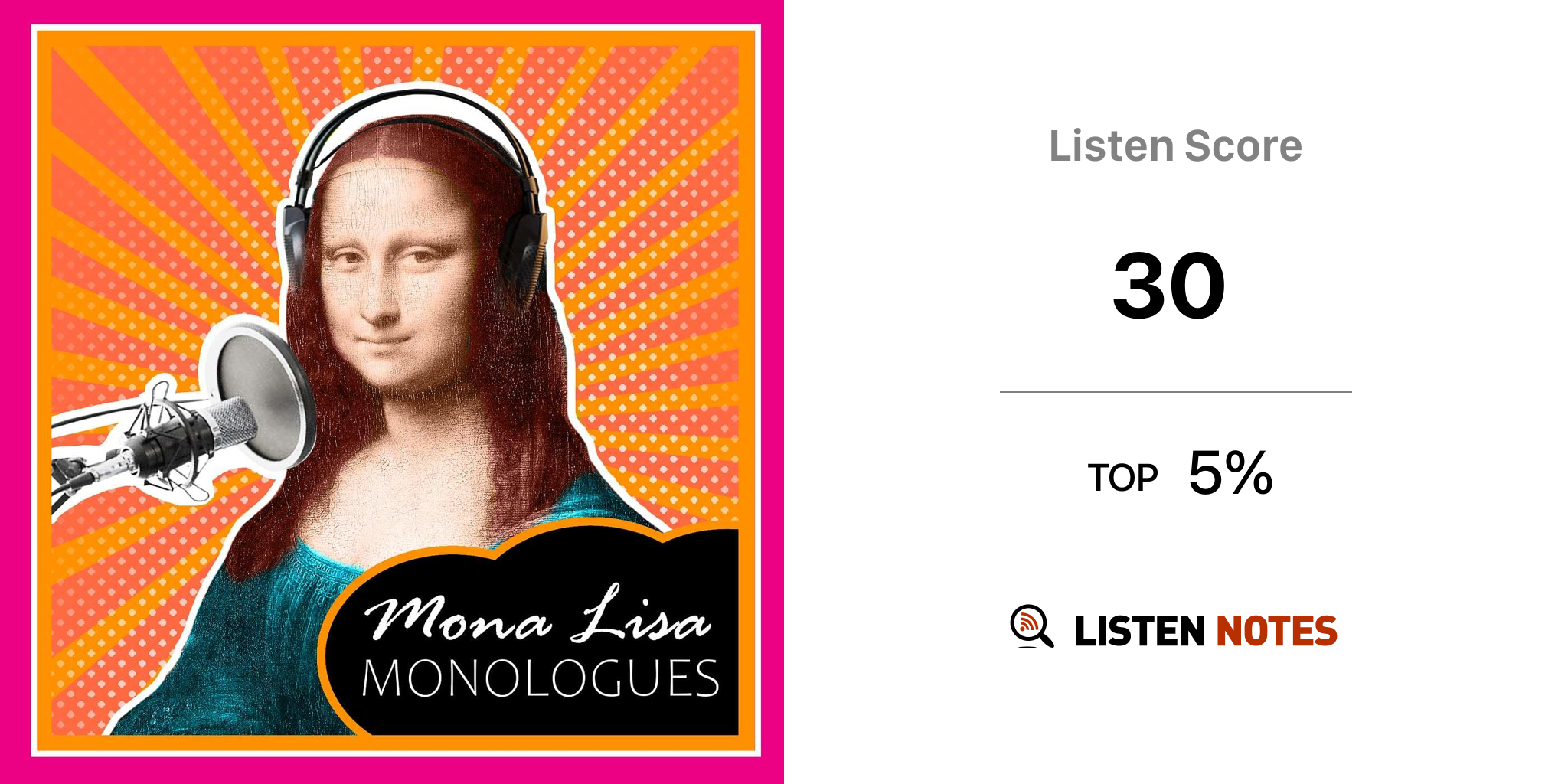 The Mona Lisa Monologues （ポッドキャスト） - Lisa Ross Faust | Listen Notes