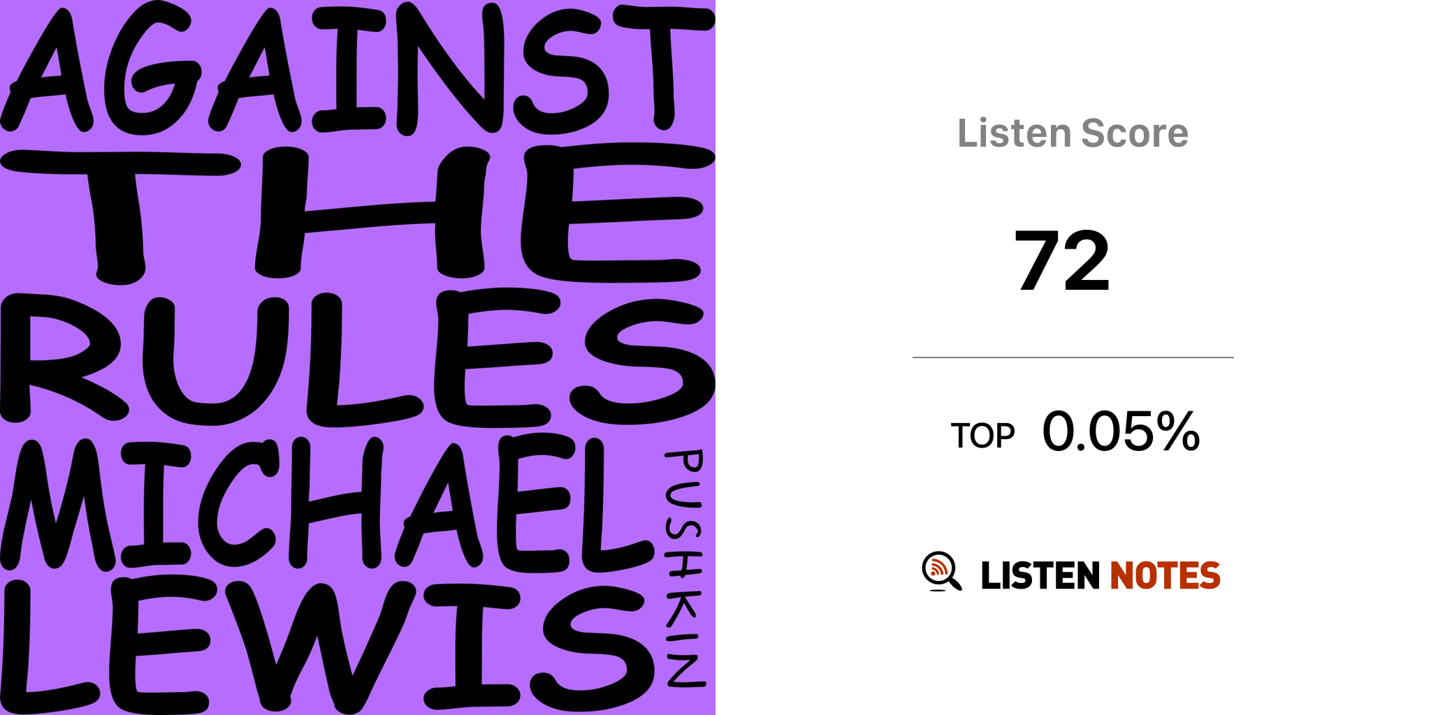 Against The Rules With Michael Lewis Podcast Pushkin Industries Listen Notes