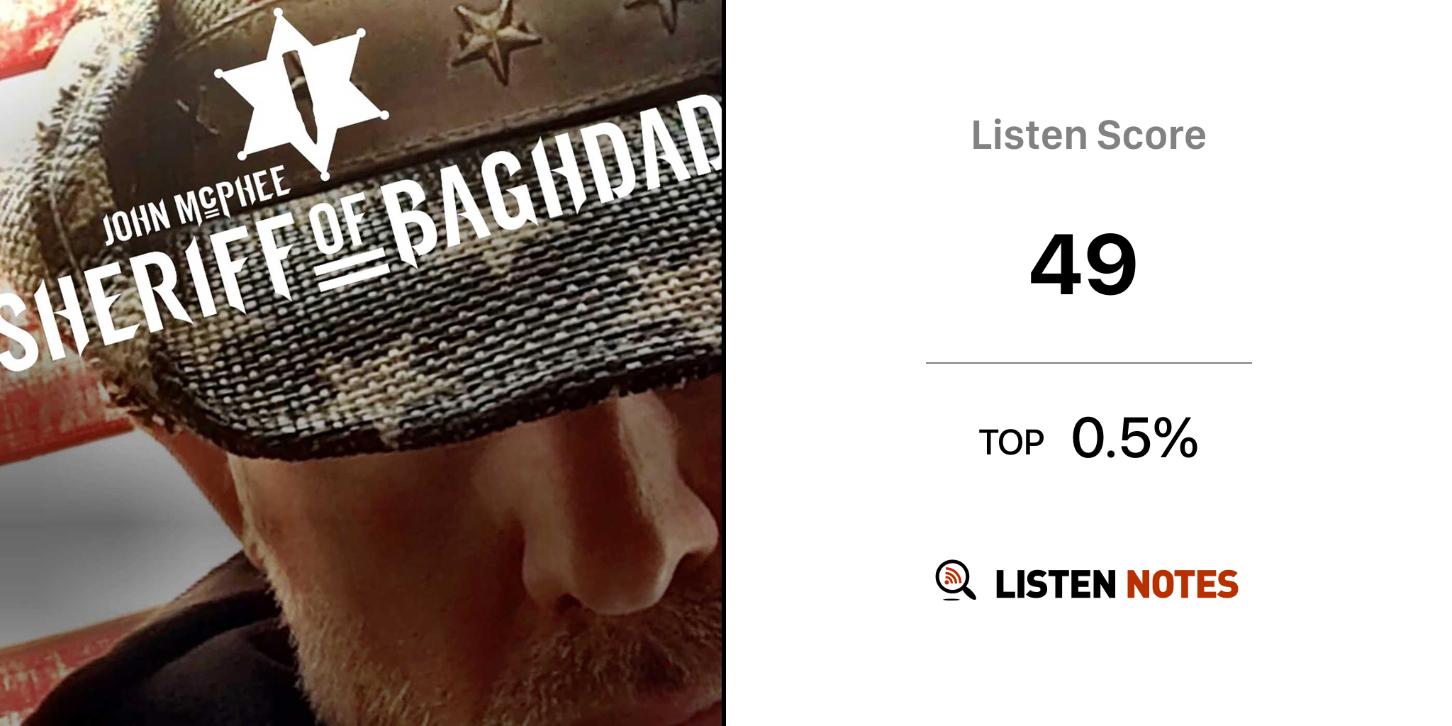Sheriff of Baghdad Podcast - John "Shrek" McPhee (aka The Sheriff of