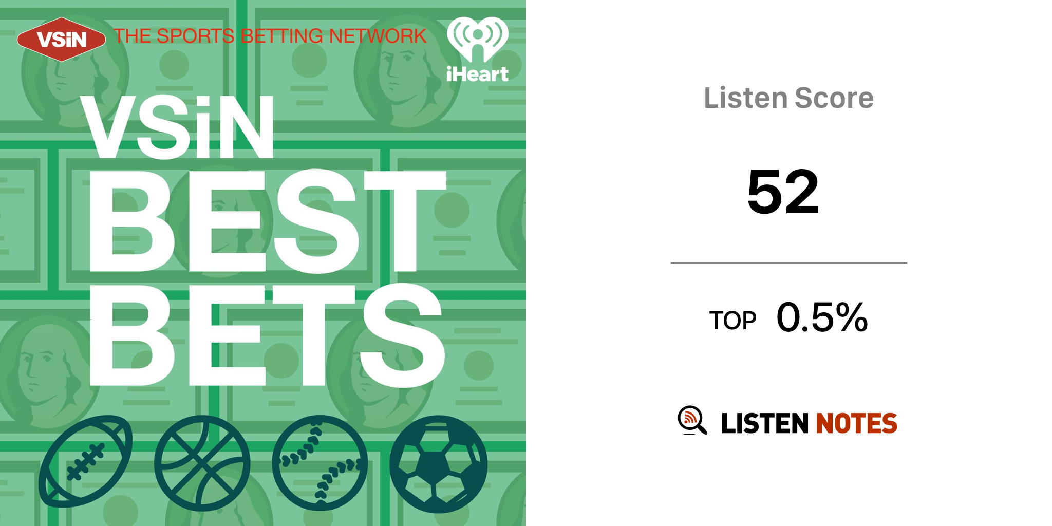 VSiN Best Bets (podcast) - IHeartRadio | Listen Notes