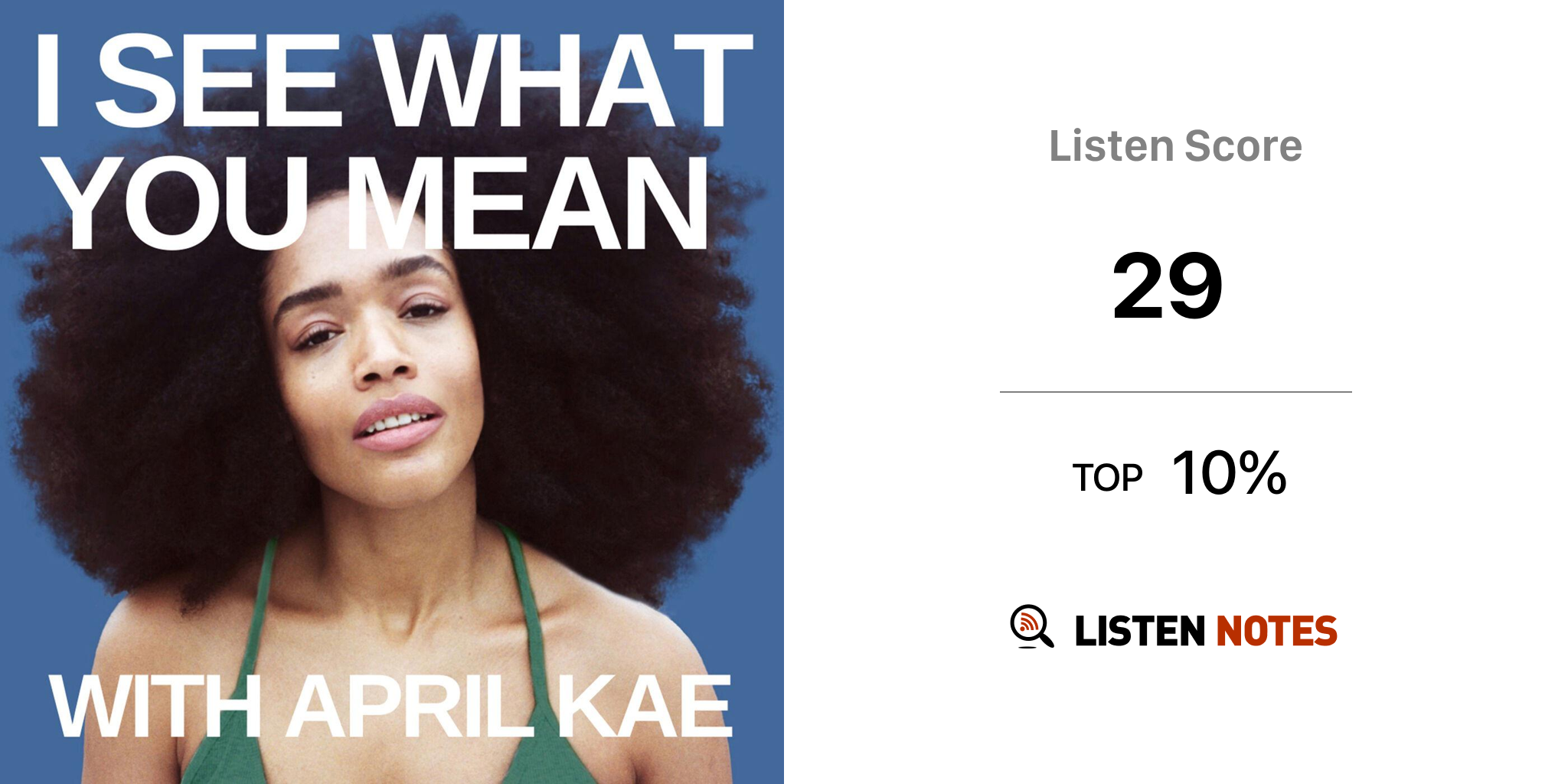 I See What You Mean with April Kae (podcast) - April Kae