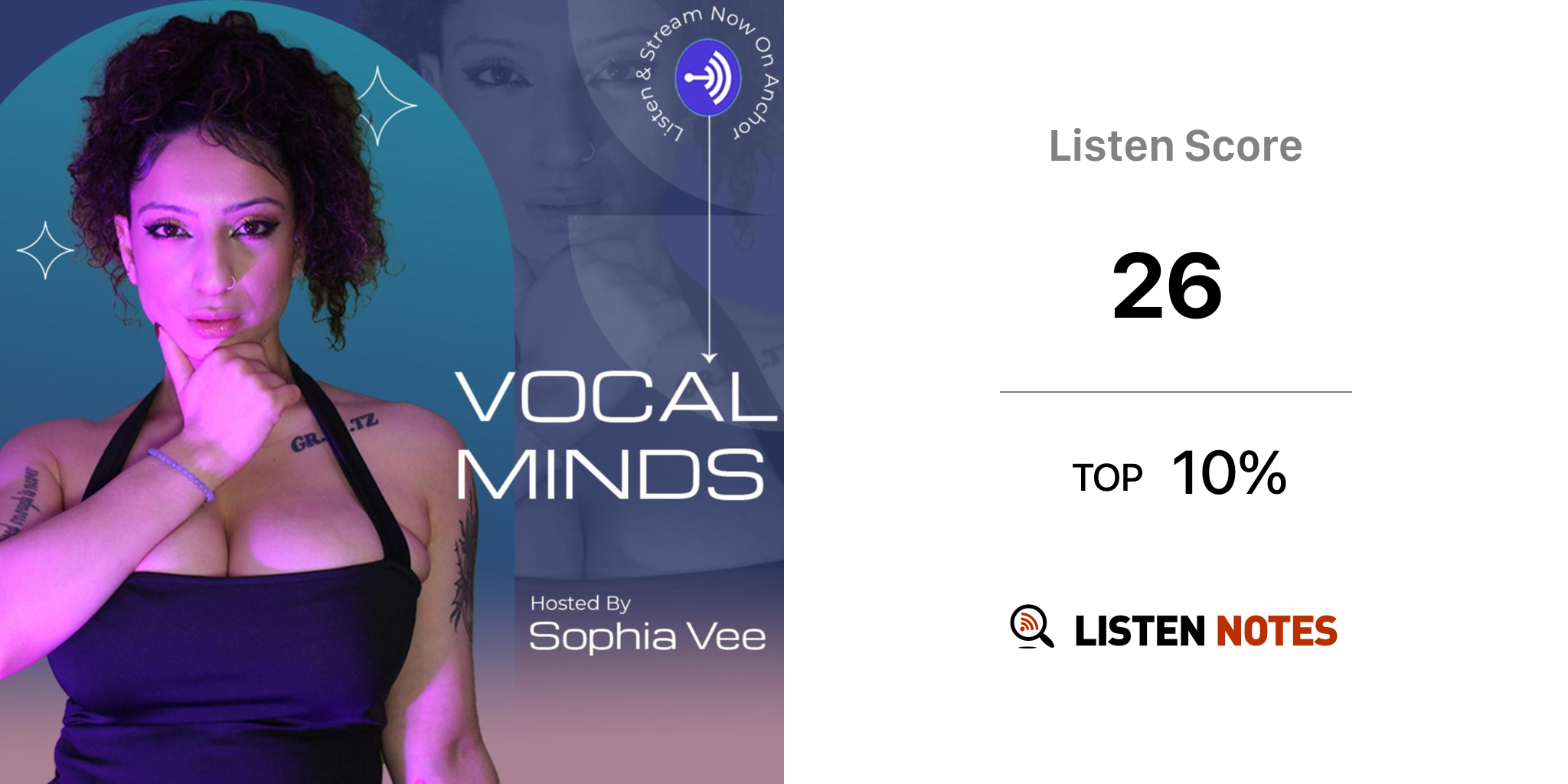 Vocal Minds with Sophia (podcast) - Vocal minds Sophia | Listen Notes