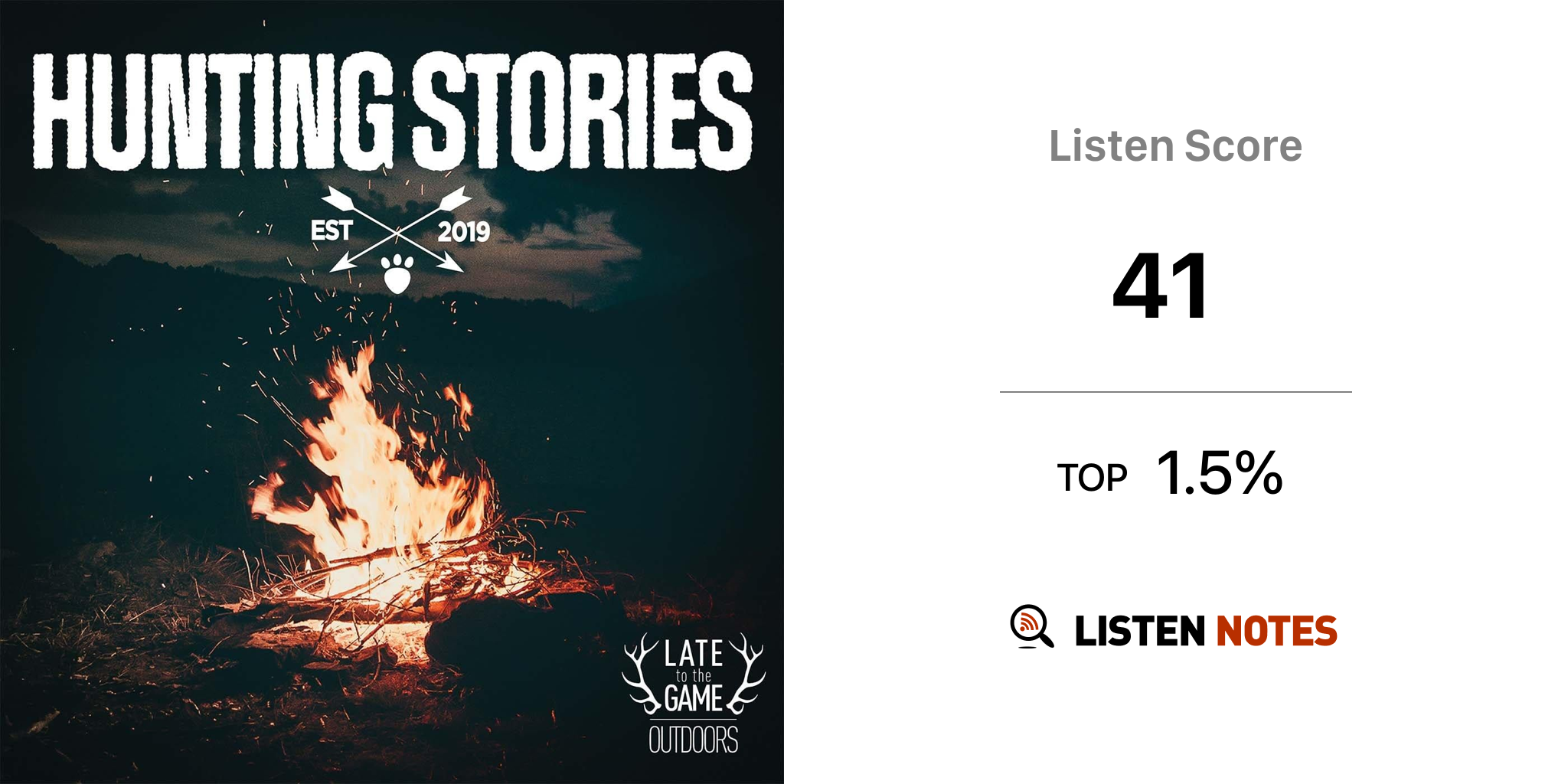 Hunting Stories (podcast) - Late to the Game Outdoors | Listen Notes