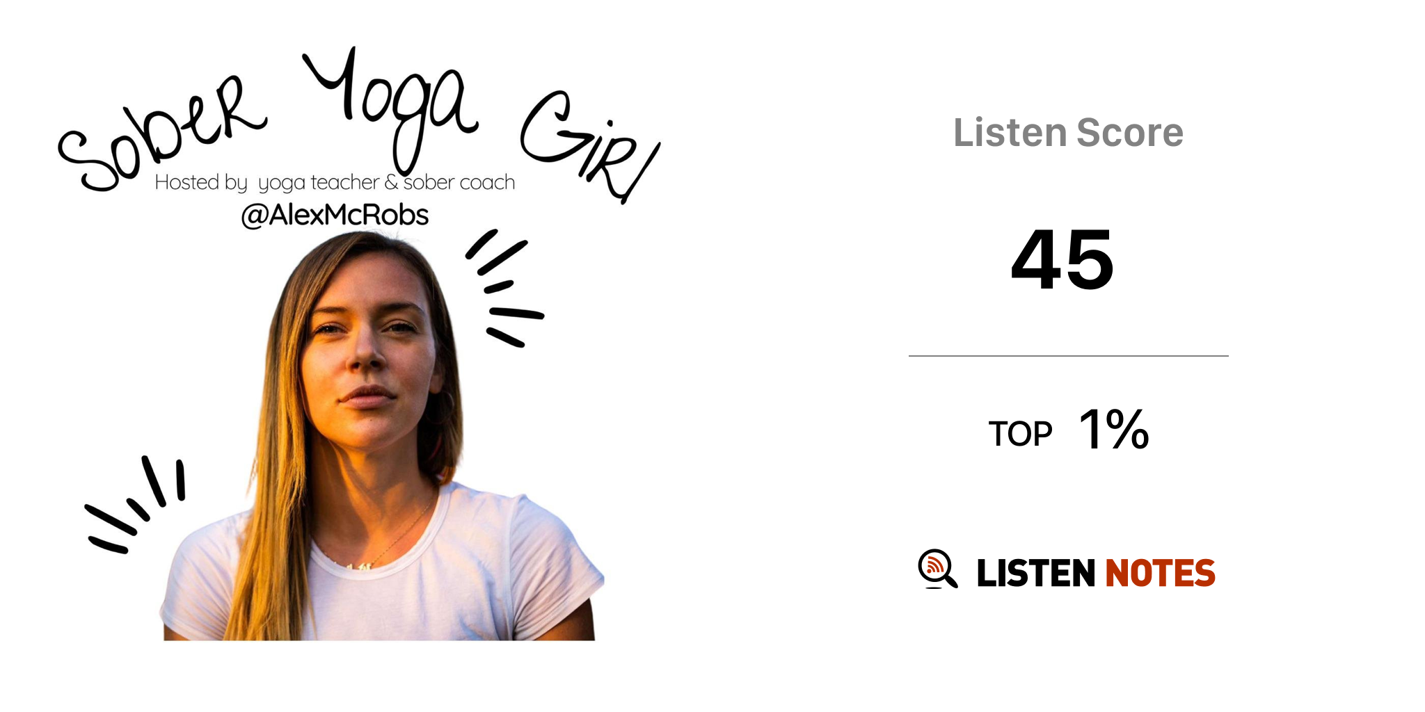 Sober Yoga Girl (podcast) Alex McRobert Listen Notes