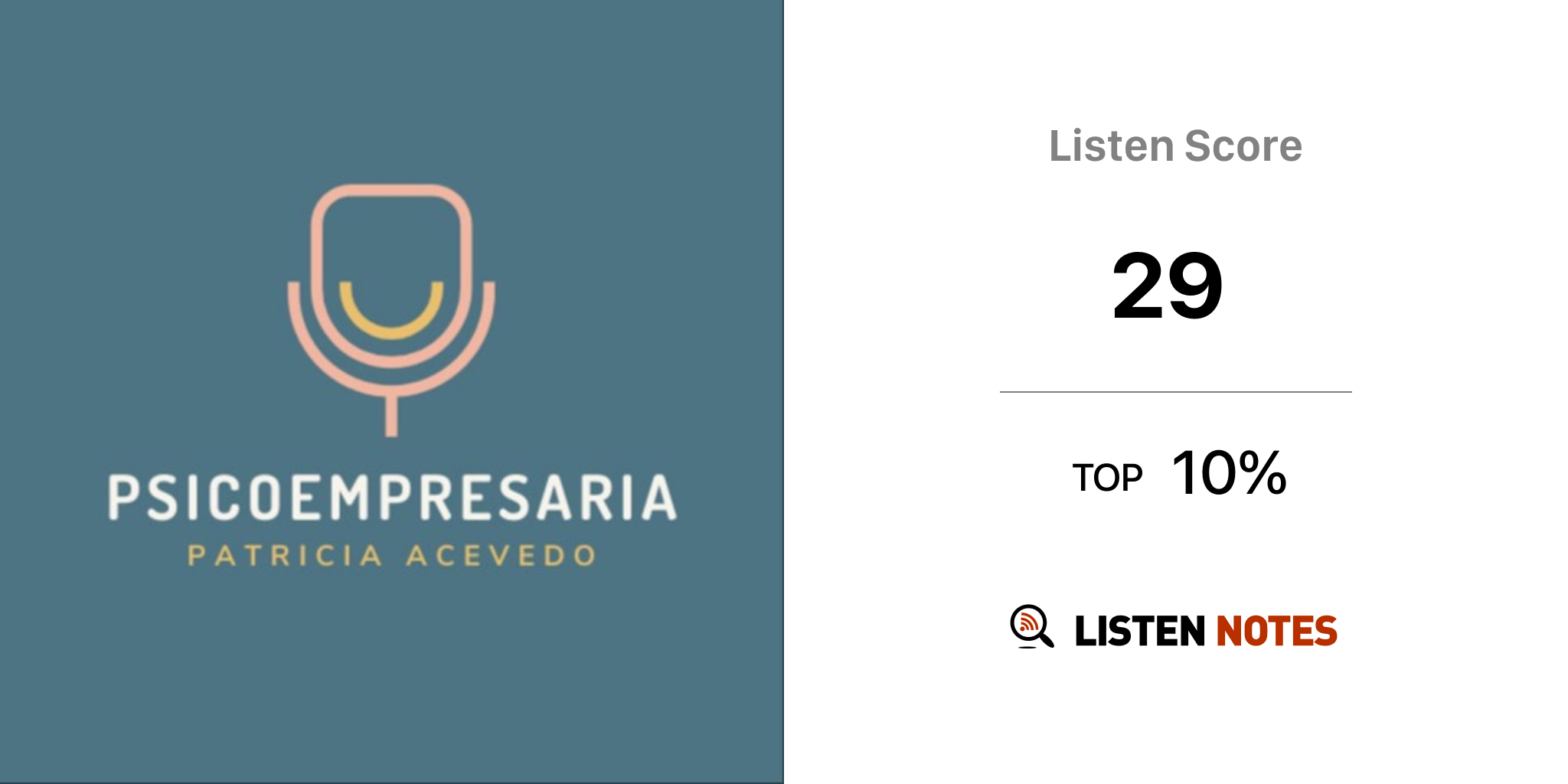 Psicoempresaria (podcast) - Patricia Acevedo | Listen Notes