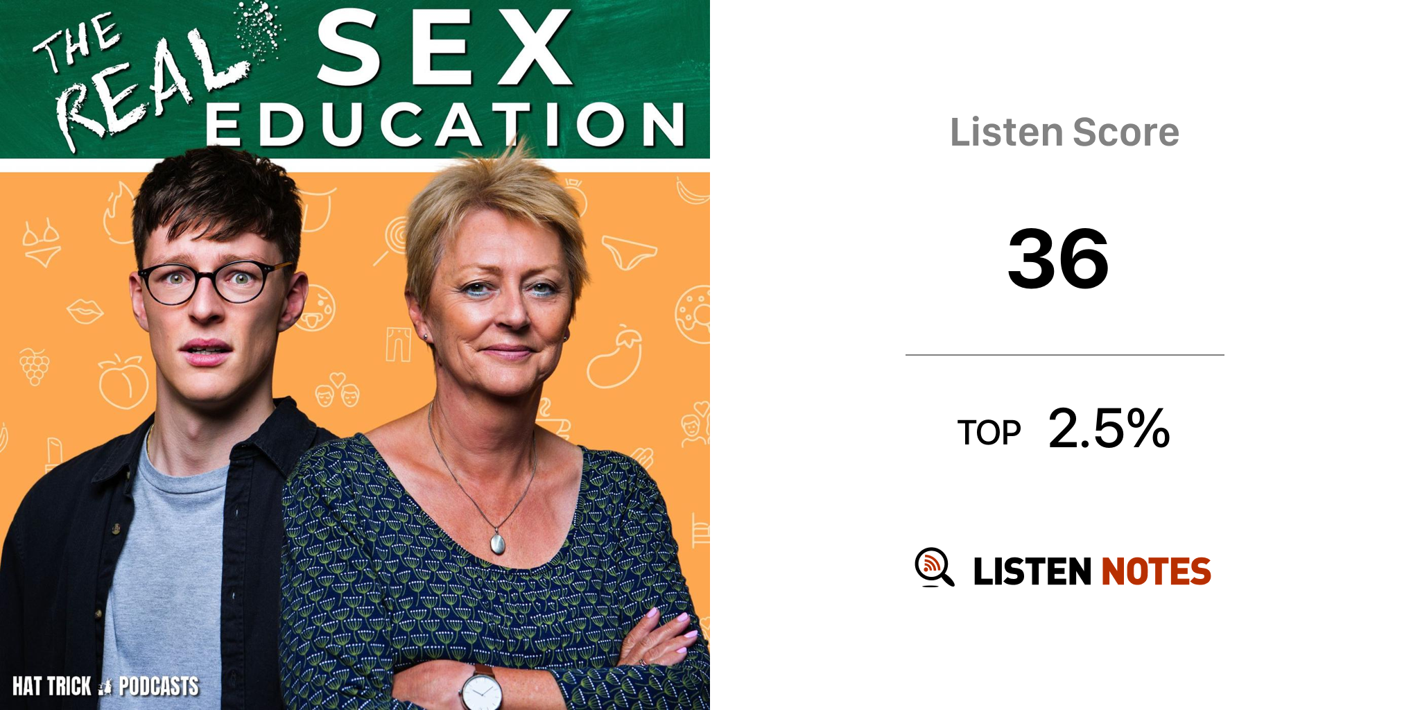 THE REAL SEX EDUCATION (podcast) - Hat Trick Podcasts | Listen Notes