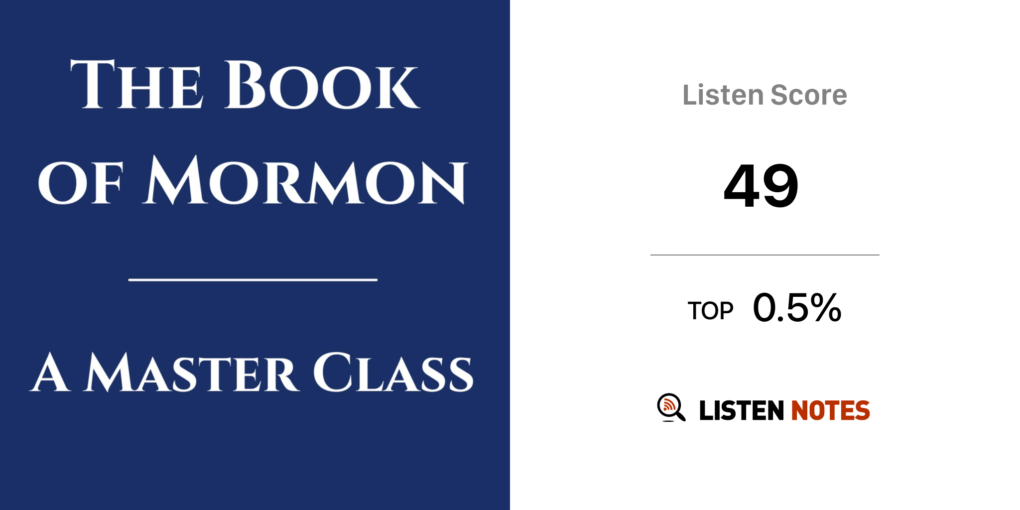 The Book of Mormon: A Master Class, Podcasts en Audible