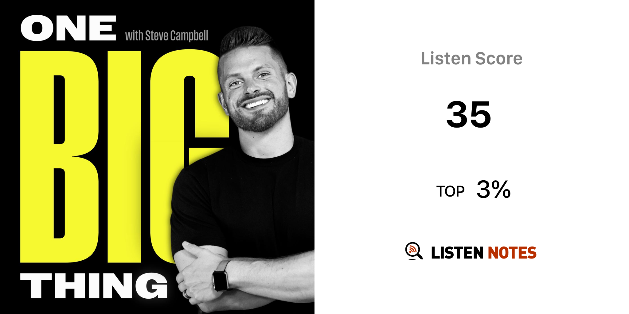 The One Big Thing with Steve Campbell (podcast) Steve Campbell Listen Notes