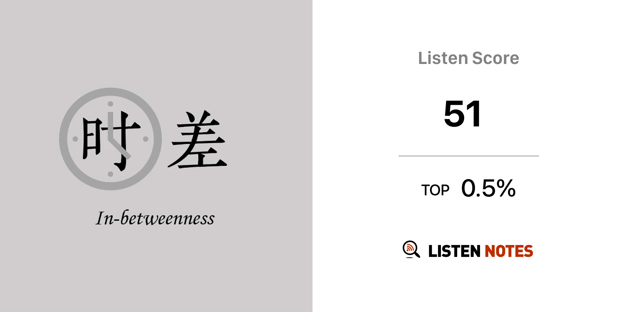 时差in Betweenness Podcast 时差小伙伴 Listen Notes