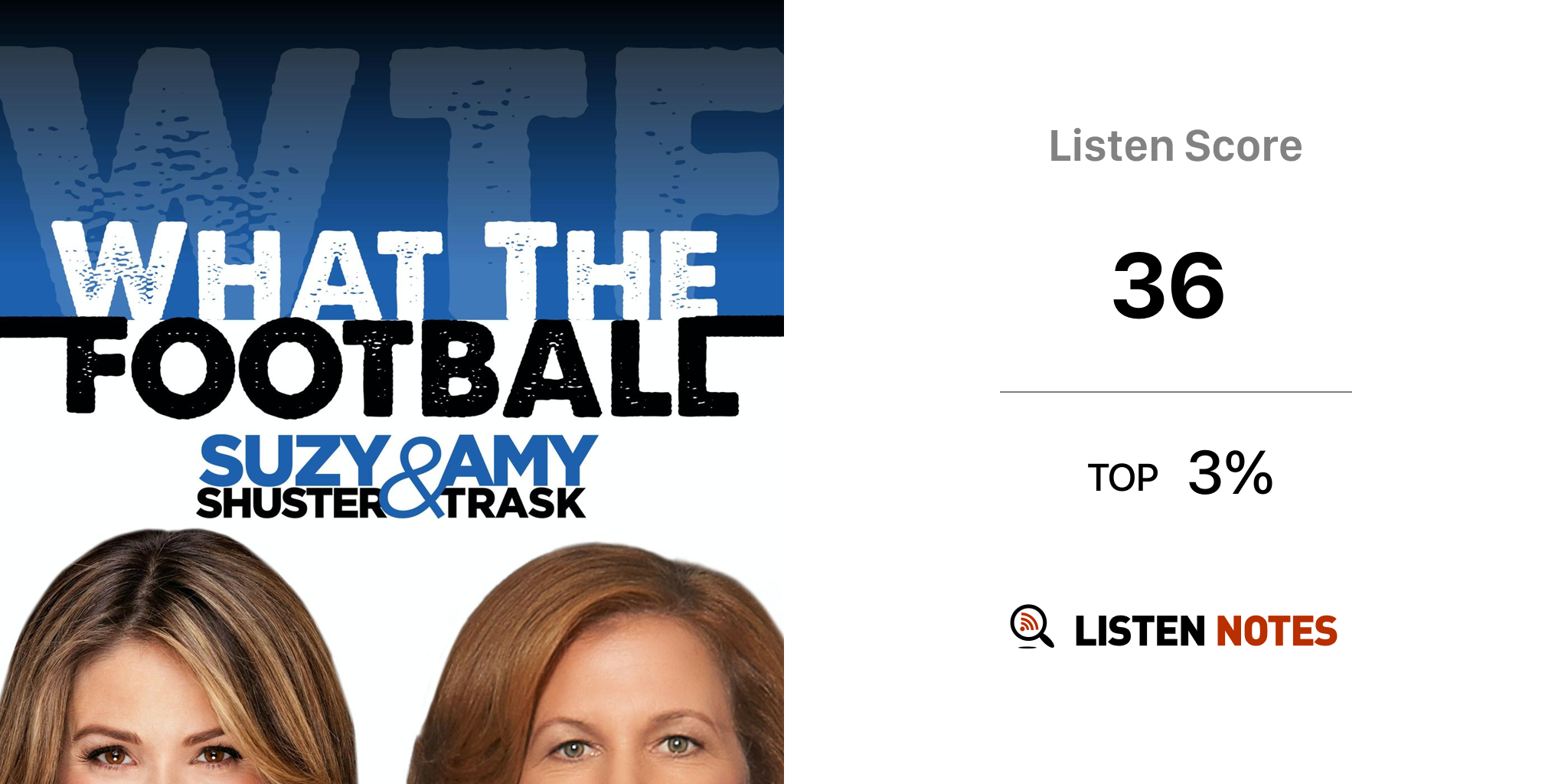 What The Football with Suzy Shuster and Amy Trask podcast Rich