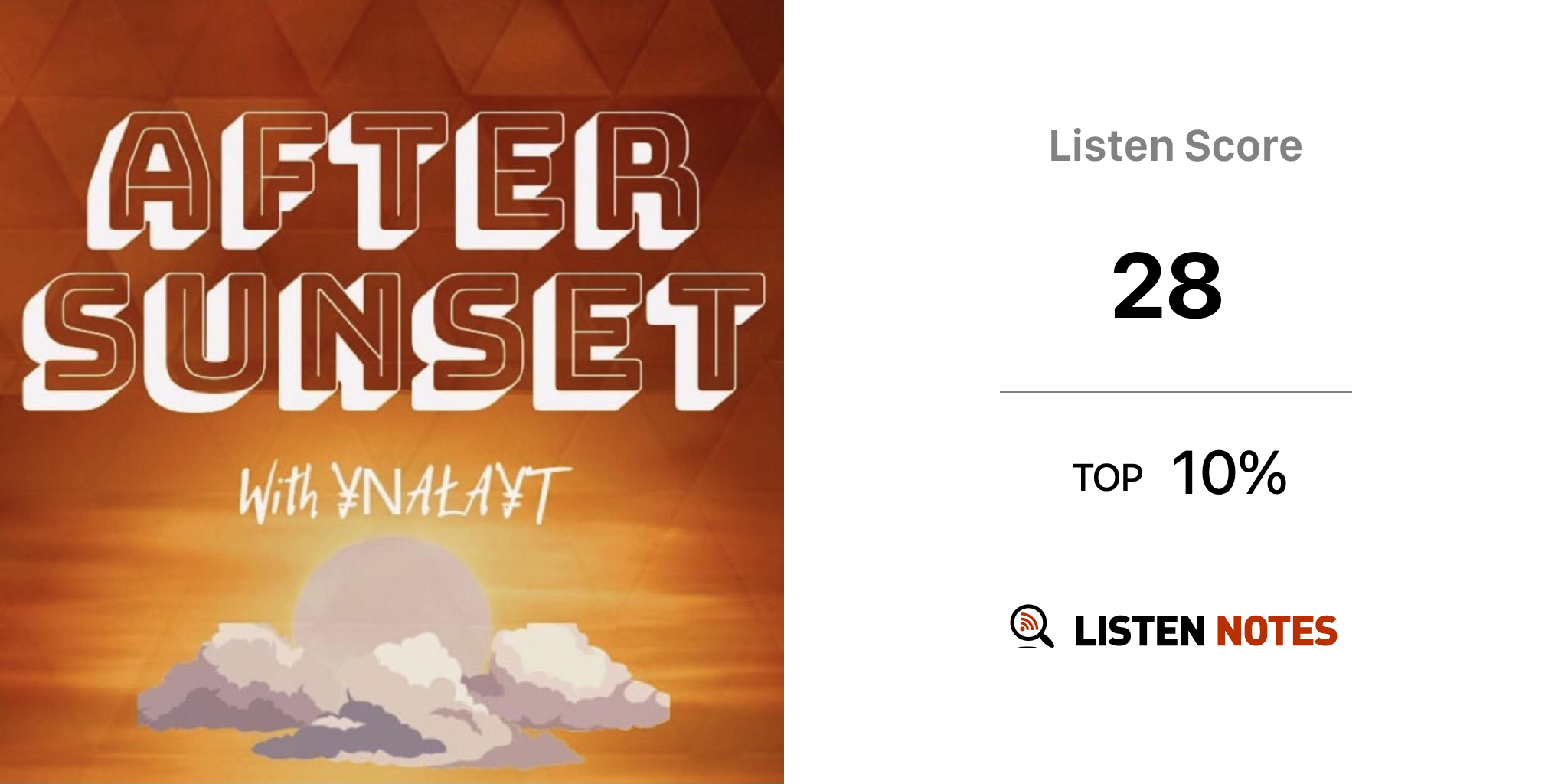After Sunset (podcast) YNALAYT Listen Notes