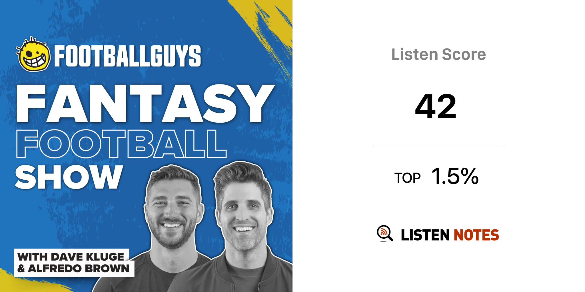 Listen to Footballguys The Audible - Fantasy Football Info for