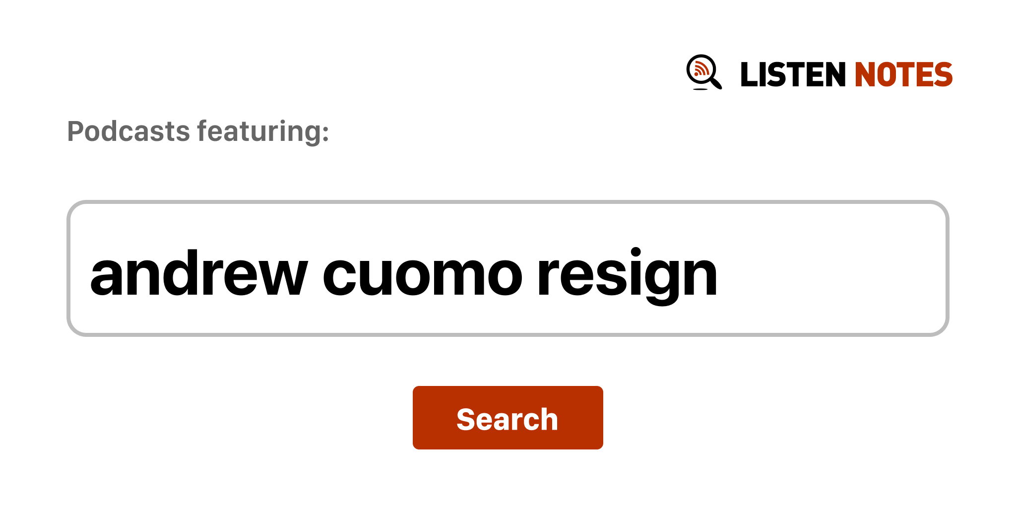 Andrew Cuomo Resign - Top podcast episodes