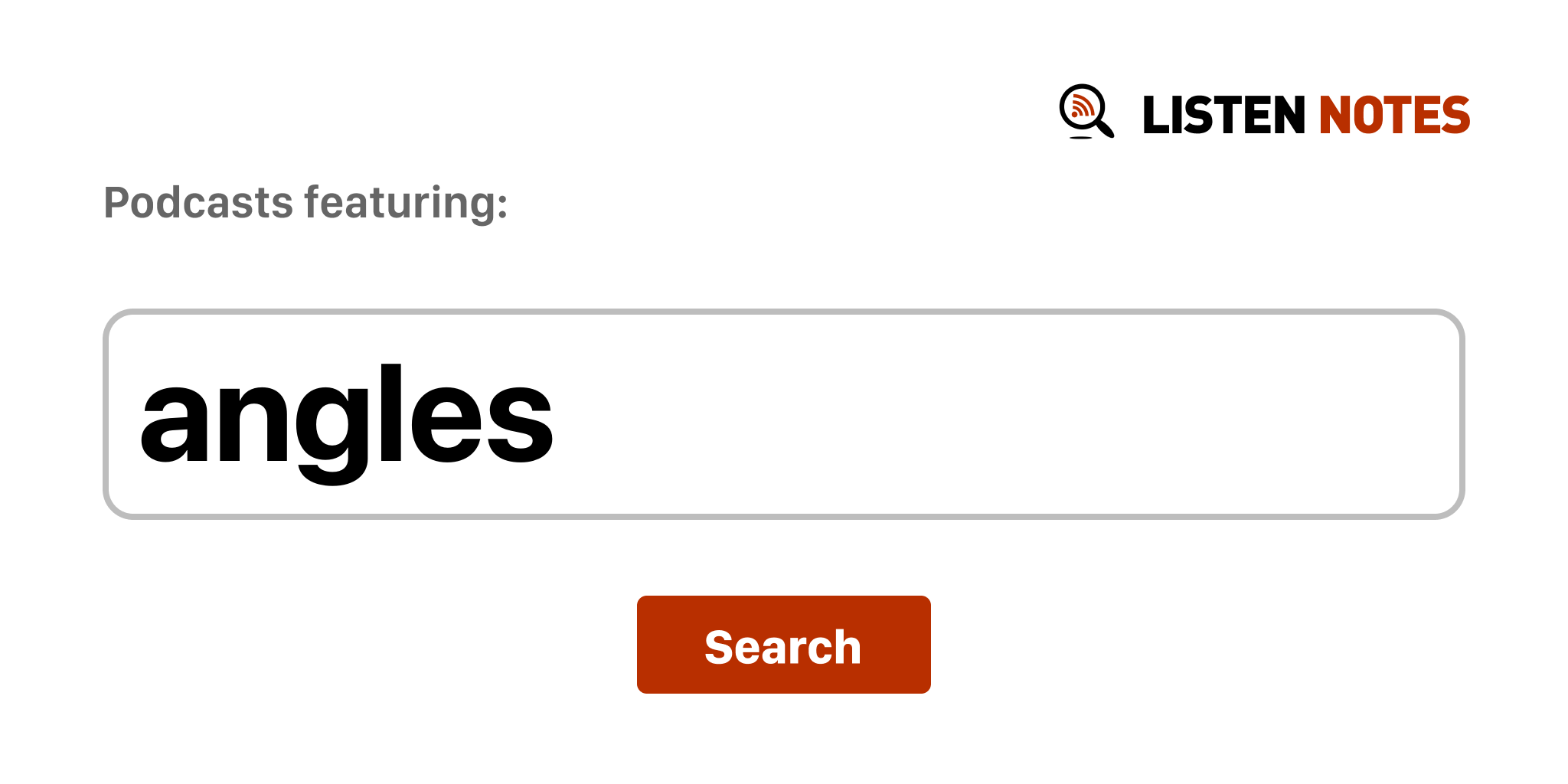 Latest Angles podcasts (2024) Listen Notes