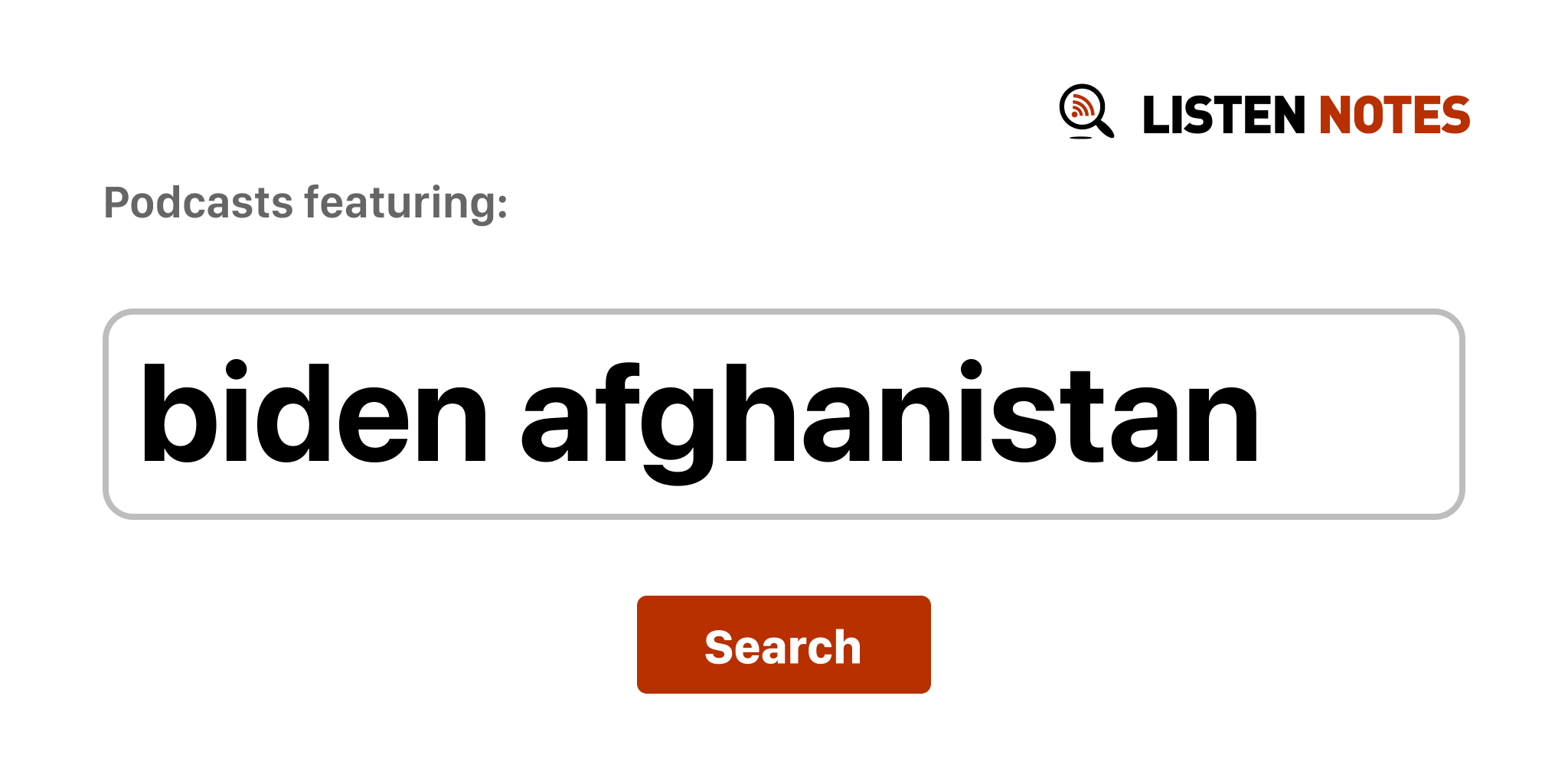 Biden Afghanistan - Top podcast episodes