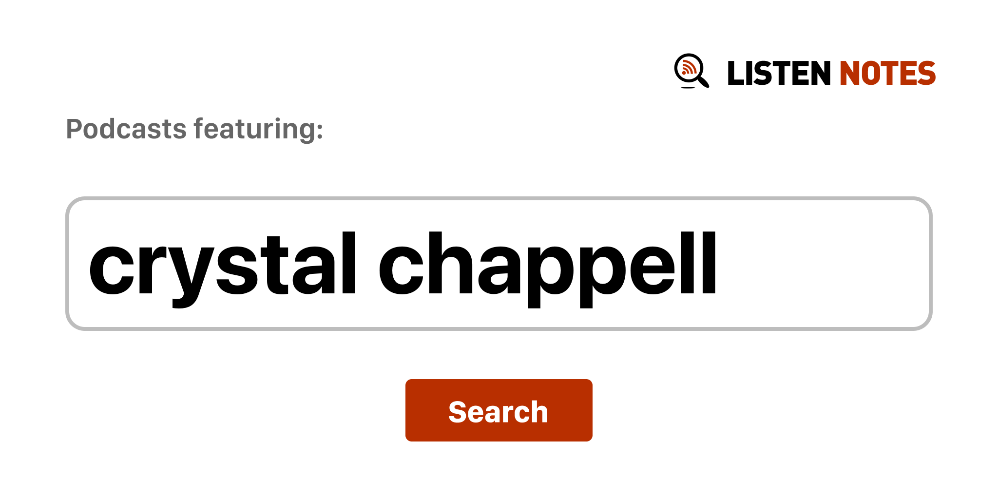 Crystal Chappell - Top podcast episodes