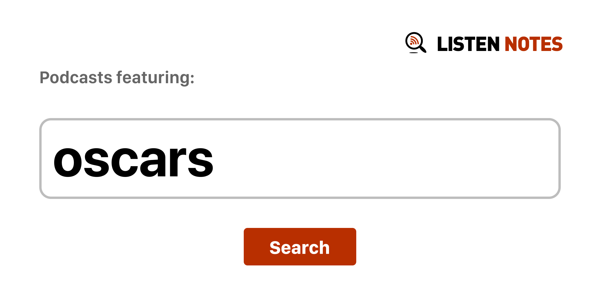 Latest Oscars podcasts (2025) Listen Notes