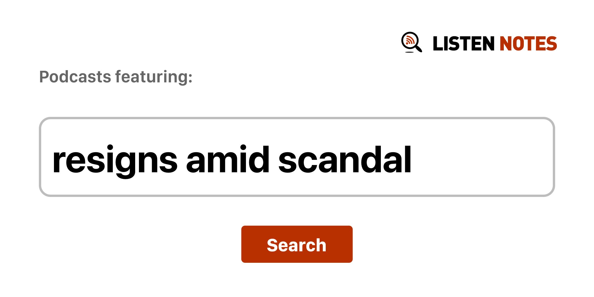 Resigns Amid Scandal - Top podcast episodes