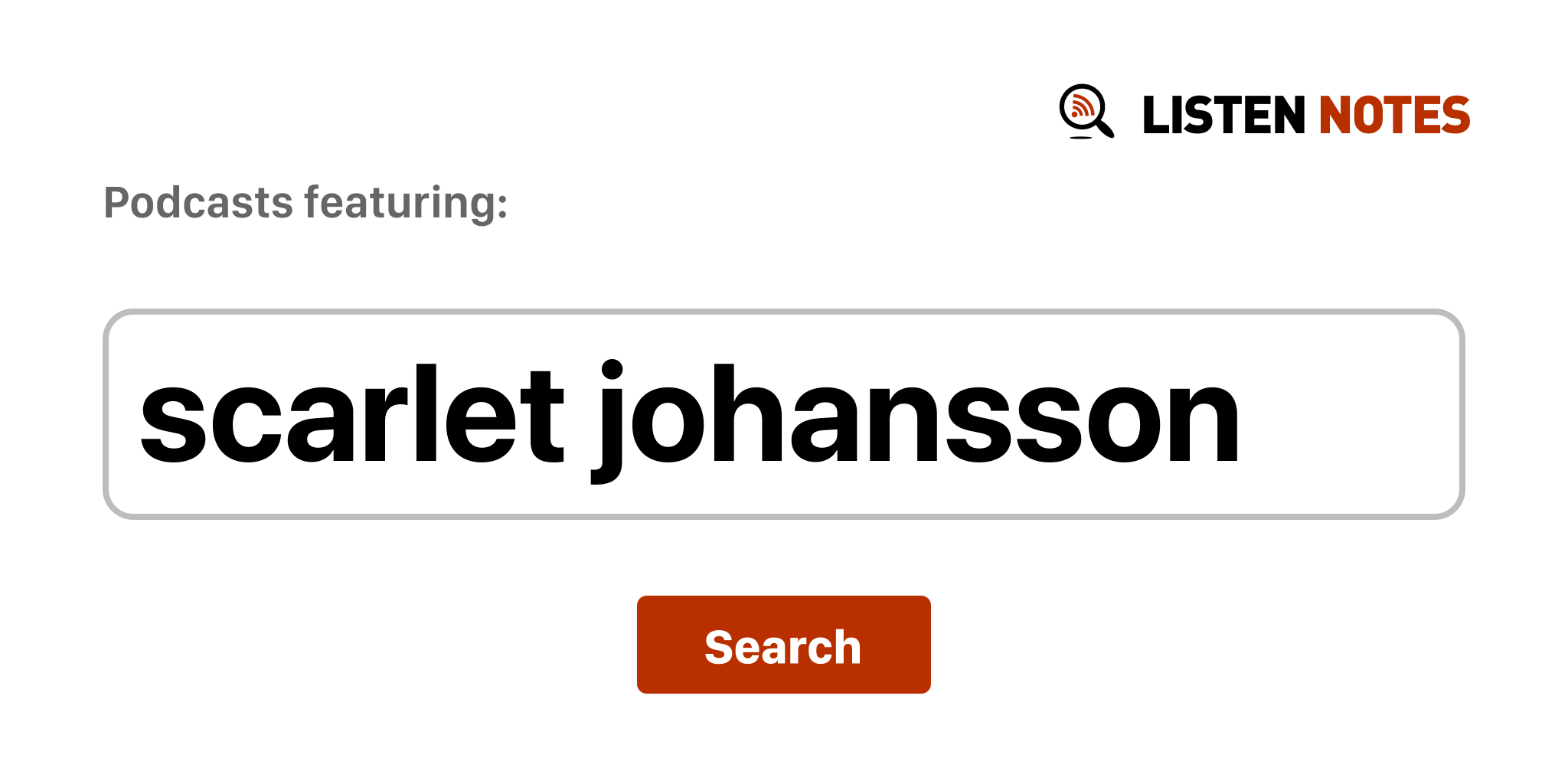 Scarlet Johansson - Top podcast episodes