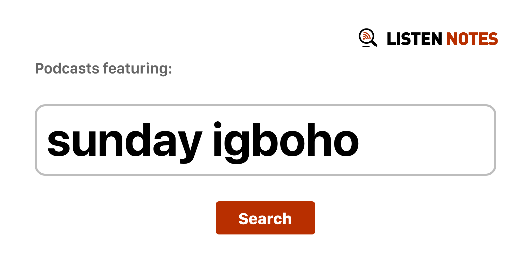 Sunday Igboho - Top podcast episodes