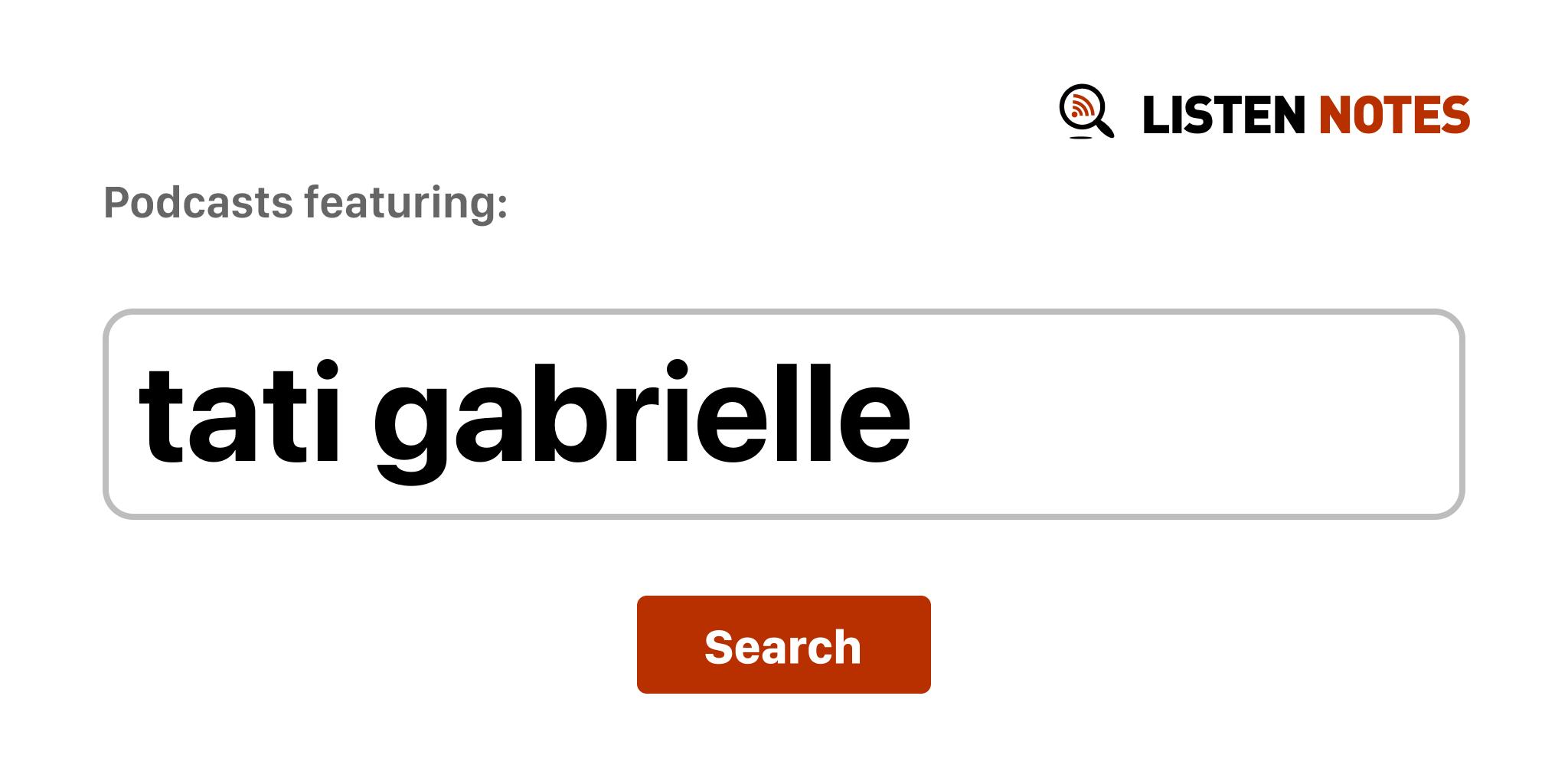 Tati Gabrielle - Wikipedia