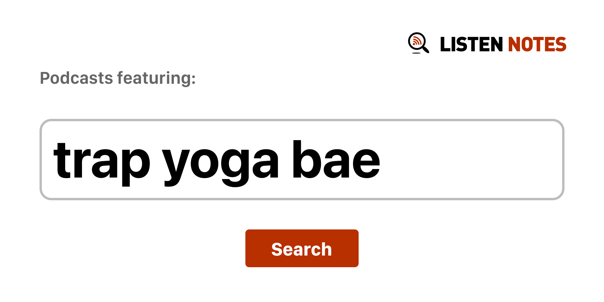 Trap Yoga Bae 