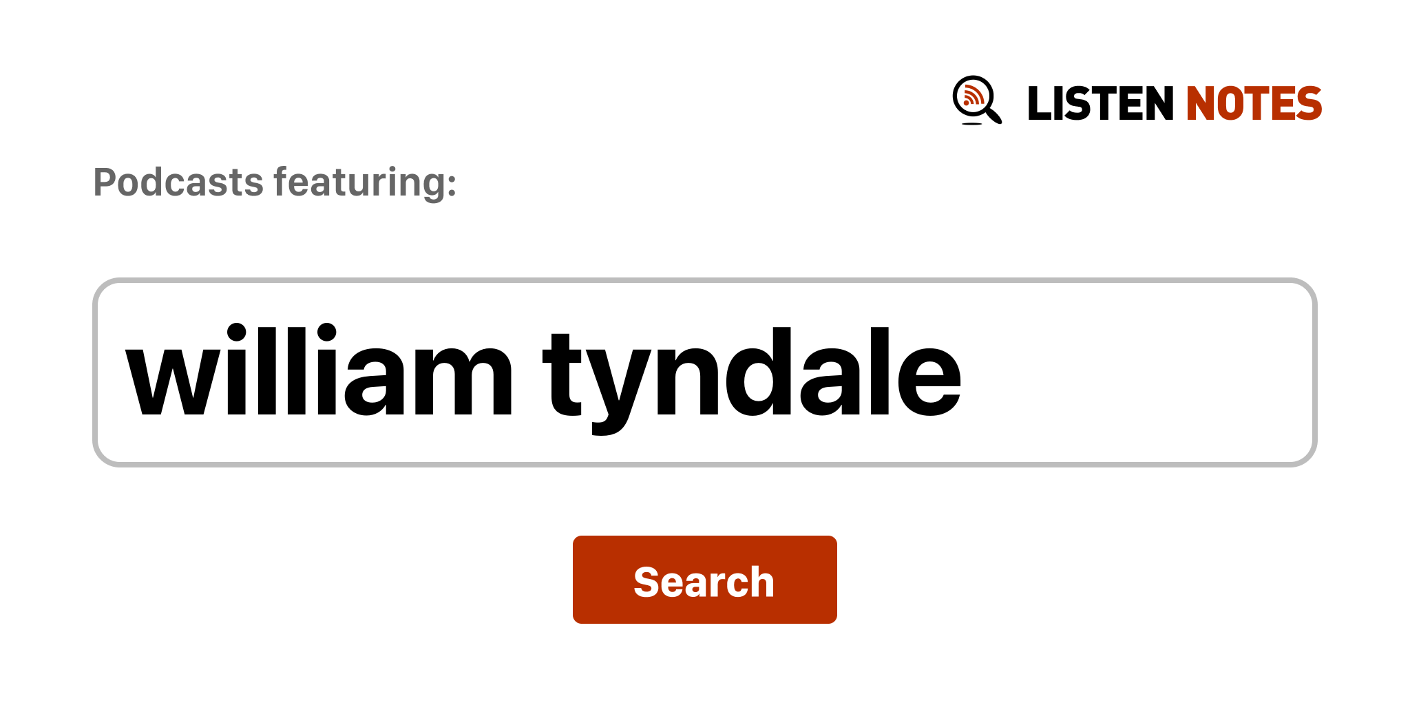 William Tyndale - Top-Podcast-Folgen