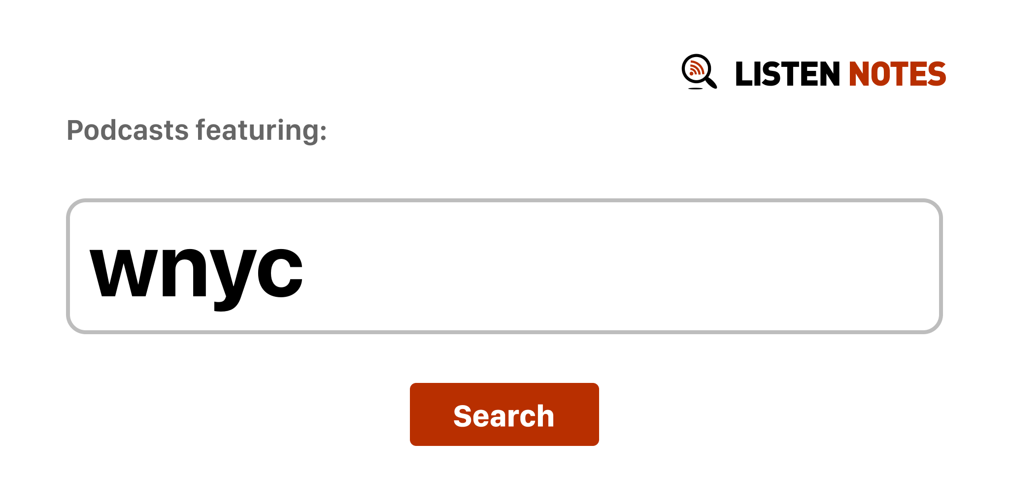 Latest wnyc podcasts (2023) Listen Notes