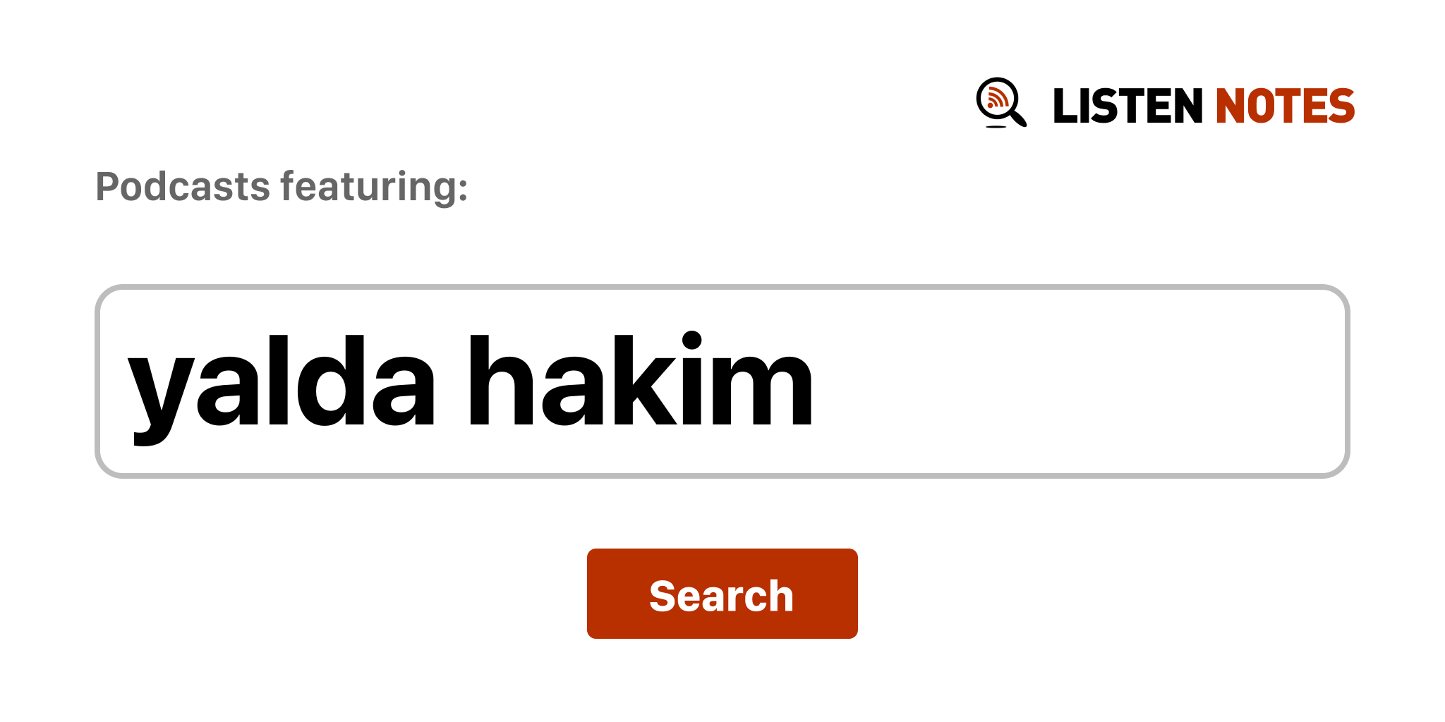 Yalda Hakim Top Podcast Episodes